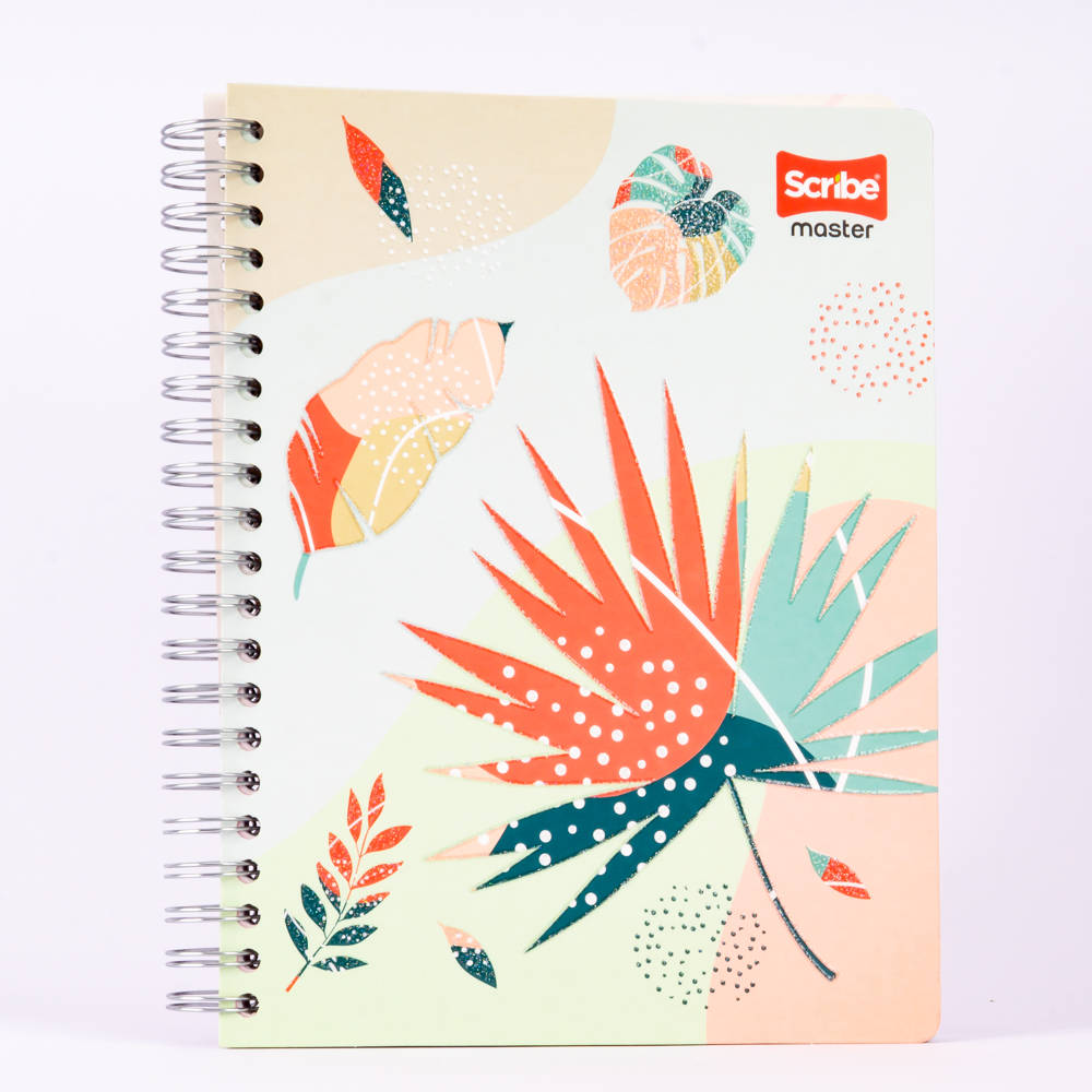 Cuaderno espiral 150h master Surtido por estilo