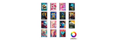 Cuaderno rayado clásico resistente