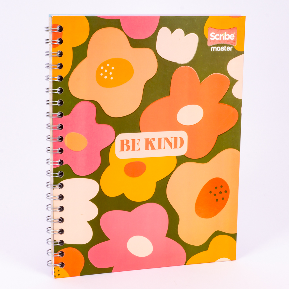 Cuaderno espiral 80h master f Surtido por estilo