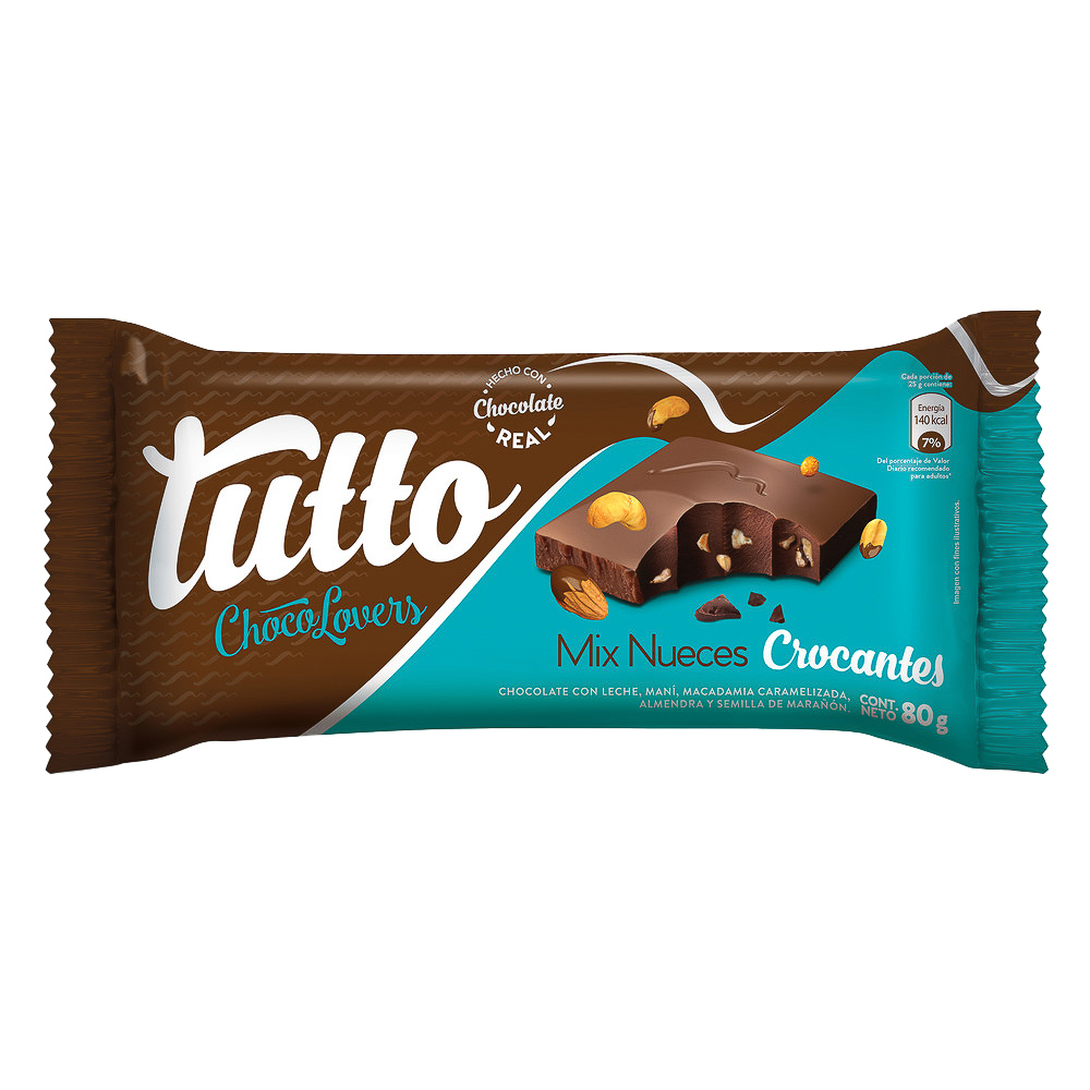 Chocolate Tutto chocolovers 80g