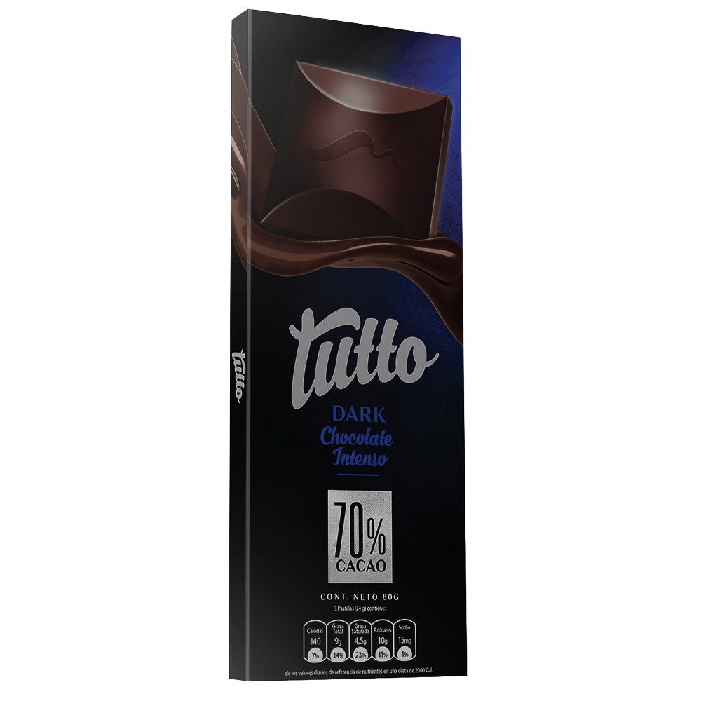 Chocolate tutto dark 70% 80g