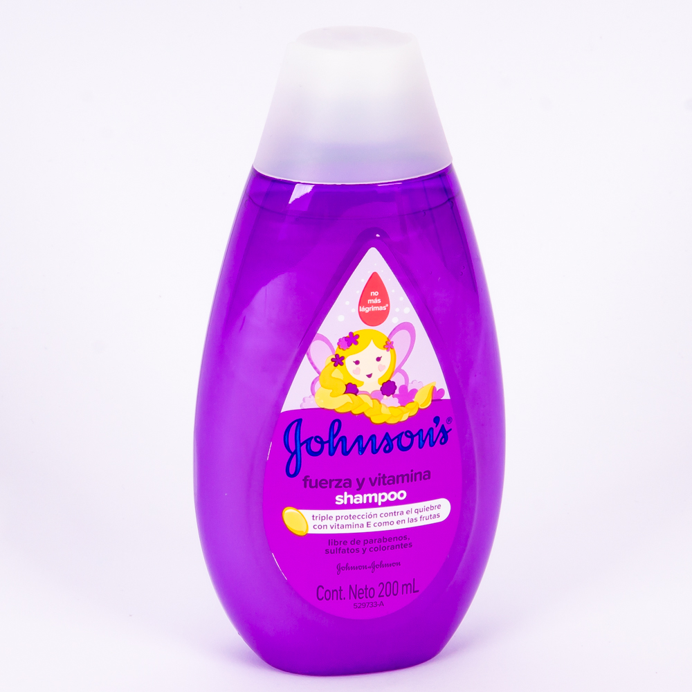 Shampoo Johnson's baby fuerza y vitaminas 200ml