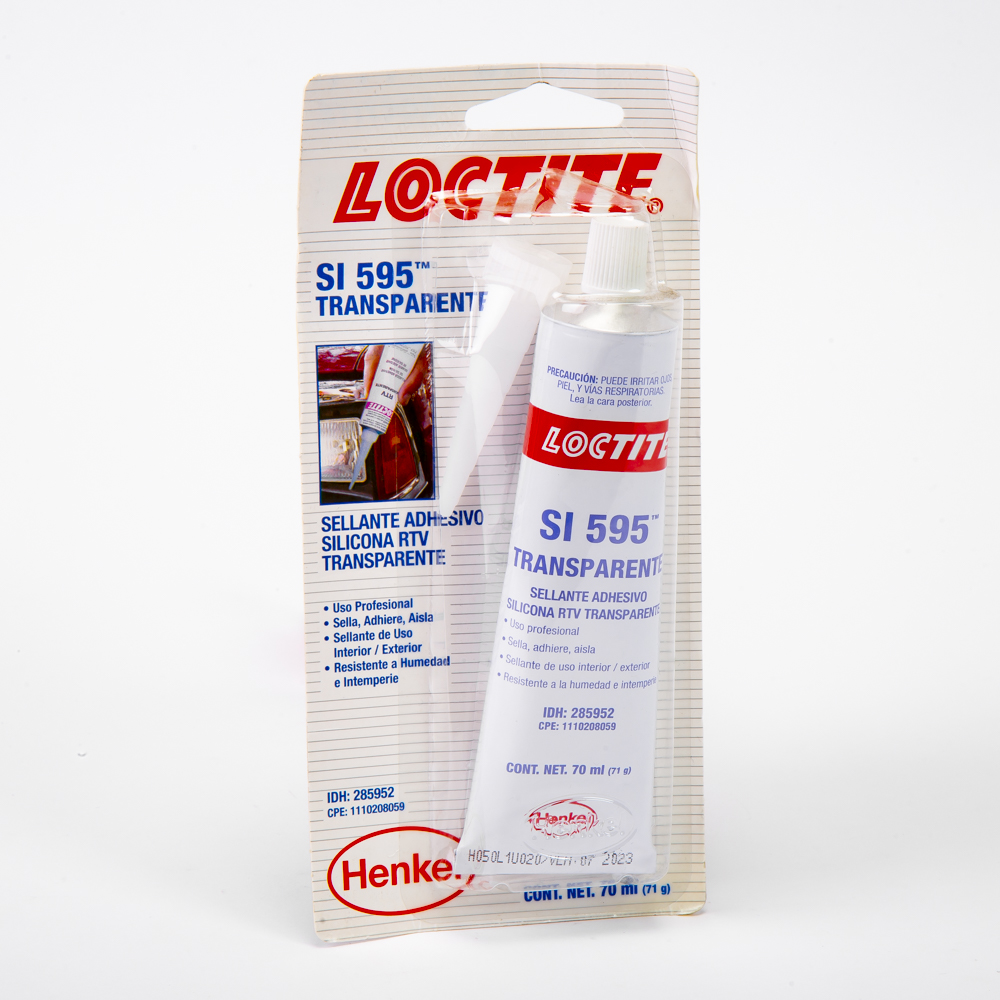 Silicón claro 595 70ml