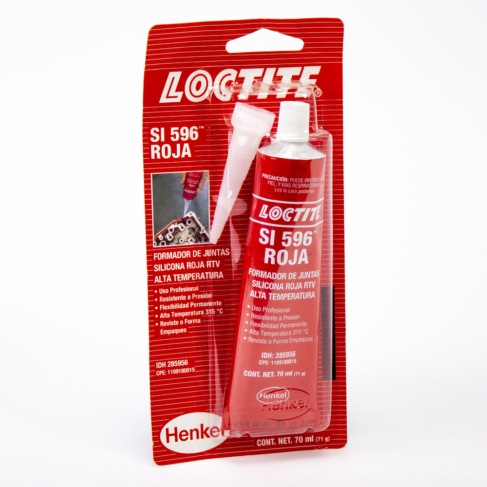 Silicón rojo loctite 596 70ml