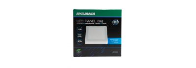 Panel led cuadrado sobreponer 12w 6.5k wh