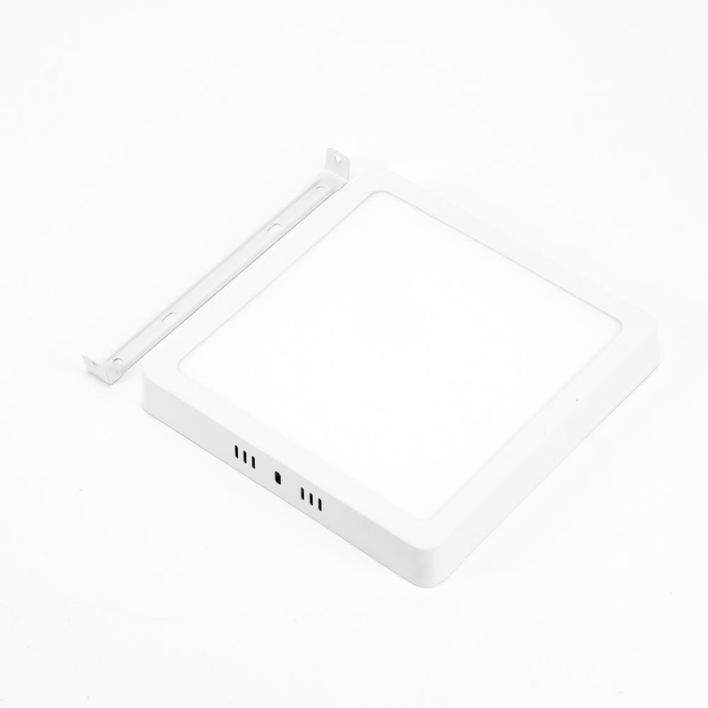 Panel led cuadrado sobreponer 18w 6.5k wh