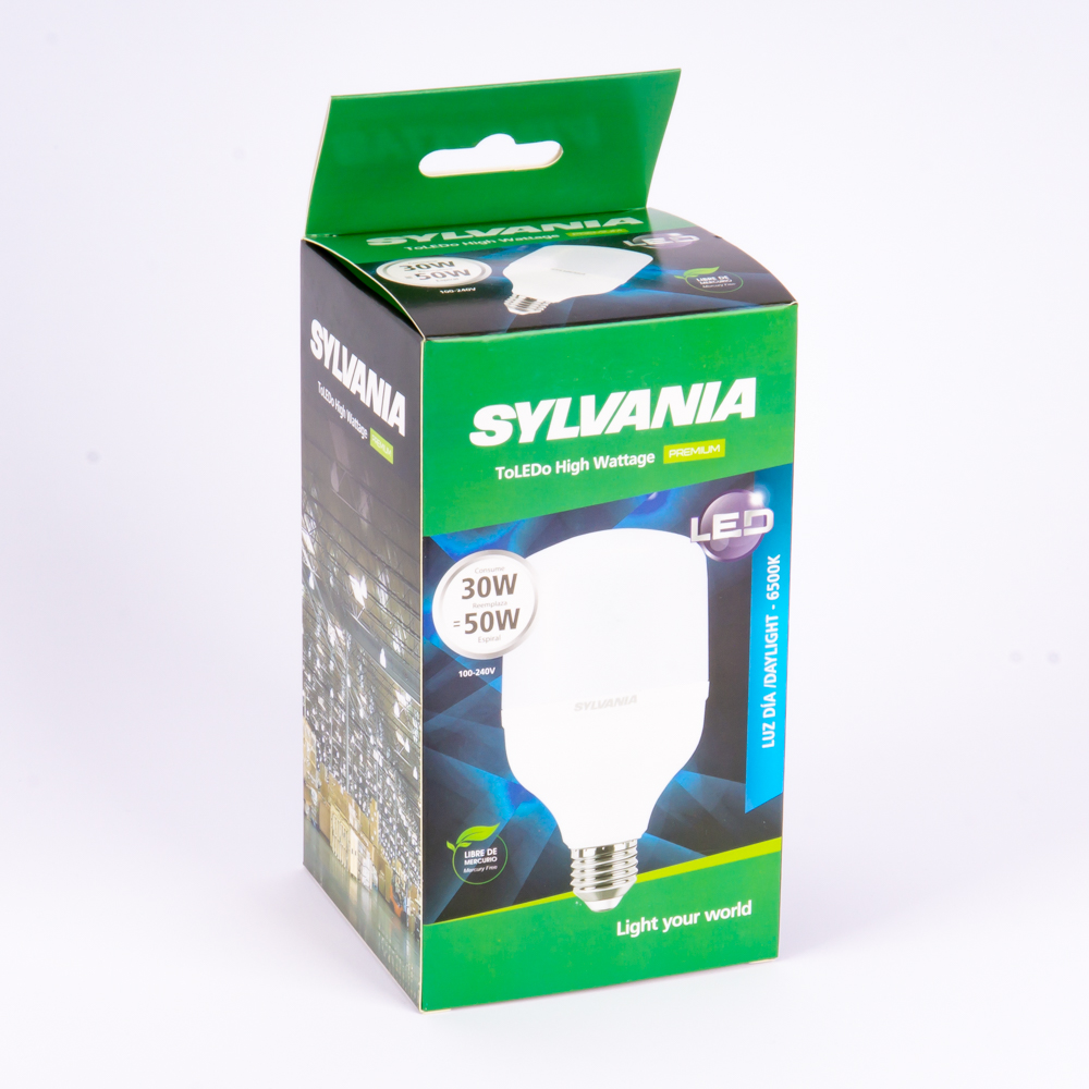 Bombillo led sylvania hw 30w 6500k