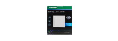 Panel led cuadrado empotrable 12w 6.5k wh