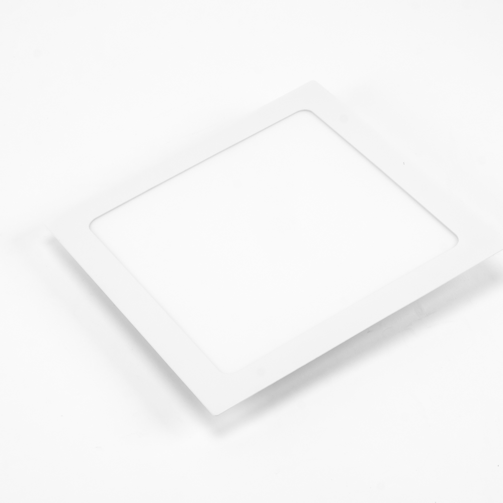 Panel led cuadrado empotrable 18w 6.5k wh