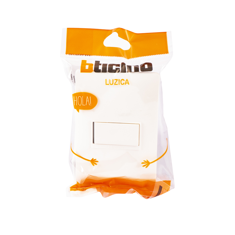 Apagador luzica sencillo 15am blanco