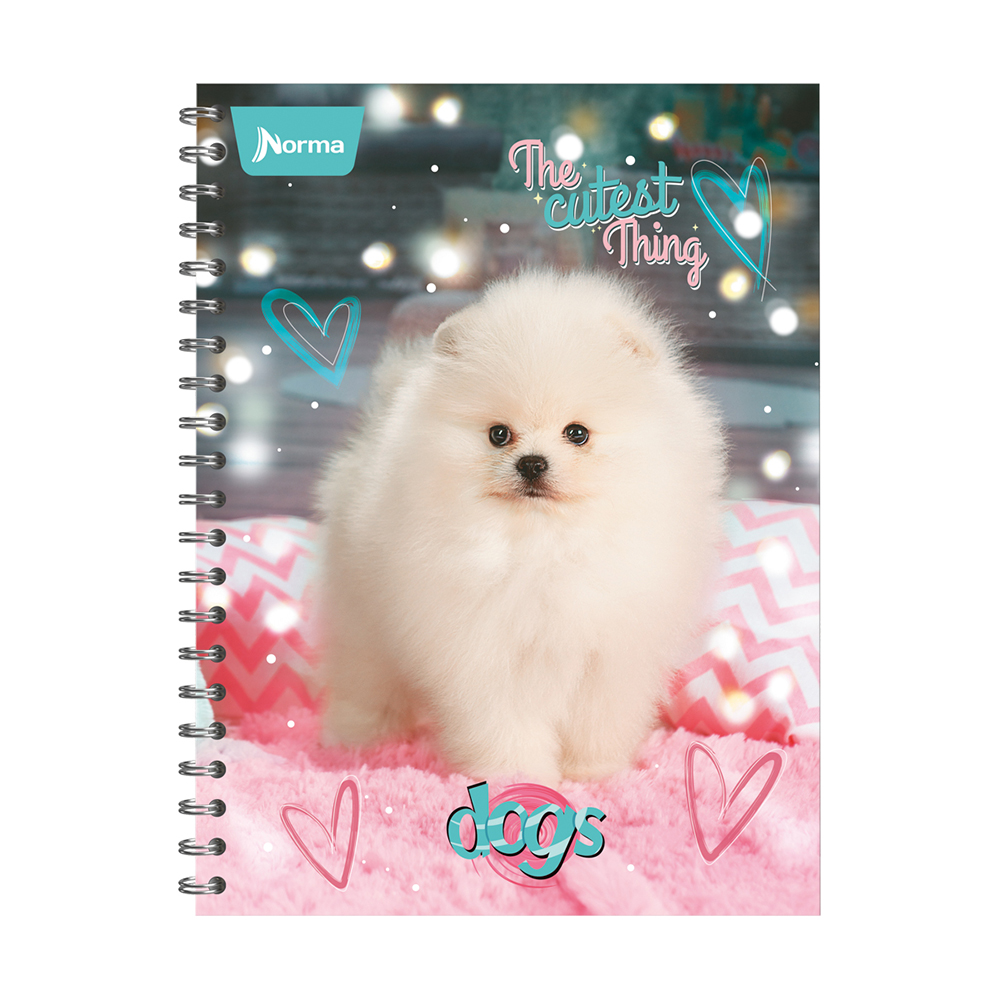 Cuaderno Norma espiral grande 100h amer dogs