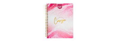 Cuaderno espiral grande 200h Kiut