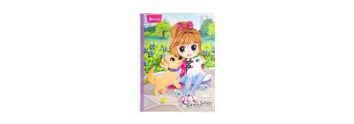 Cuaderno norma cosido grande 100h college bonequinhas
