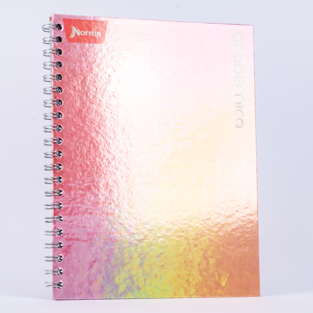 Cuaderno Norma espiral grande 80h pasta dura   Surtido por estilo