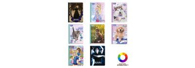 Cuaderno cosido diseño femenino