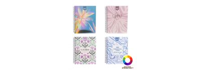 Cuaderno espiral diseño compacto