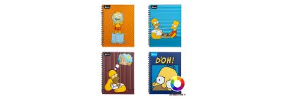 Cuaderno espiral Los Simpson
