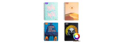 Cuaderno espiral 200 hojas