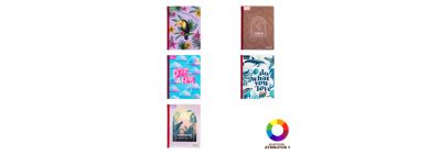 Cuaderno cosido diseño práctico