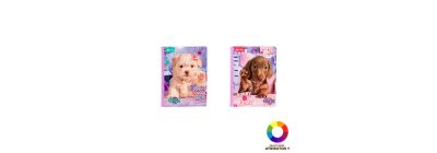 Cuaderno cosido diseño perros