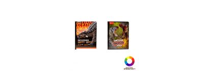 Cuaderno Saurios cosido