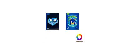 Cuaderno cosido diseño Sonic