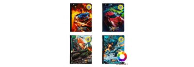 Cuaderno cosido diseño moderno