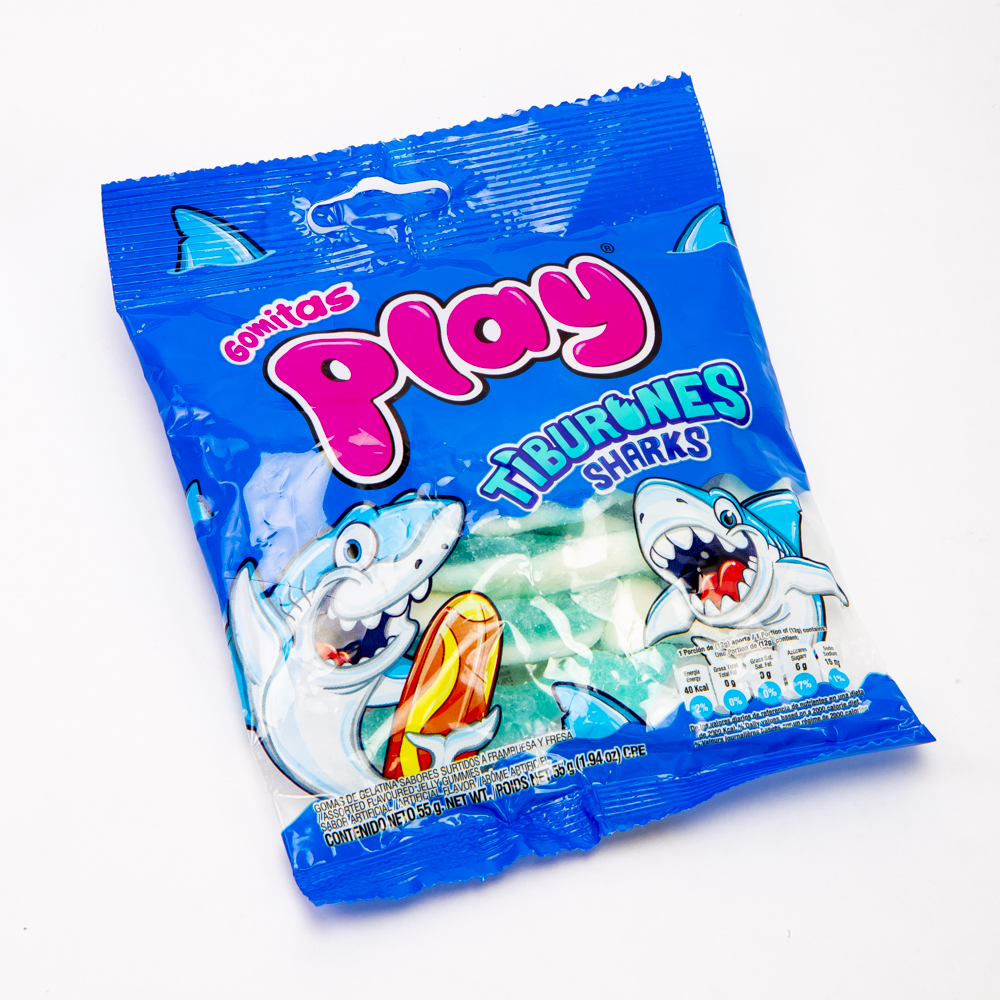 Gomita Play tiburones 55g
