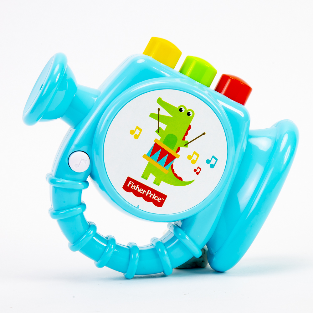 Juguete mi primera trompeta cocodrilo +24 meses