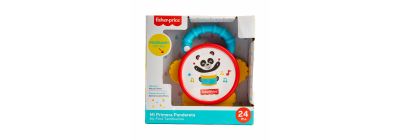 Juguete plástico mi primera pandereta panda +24m