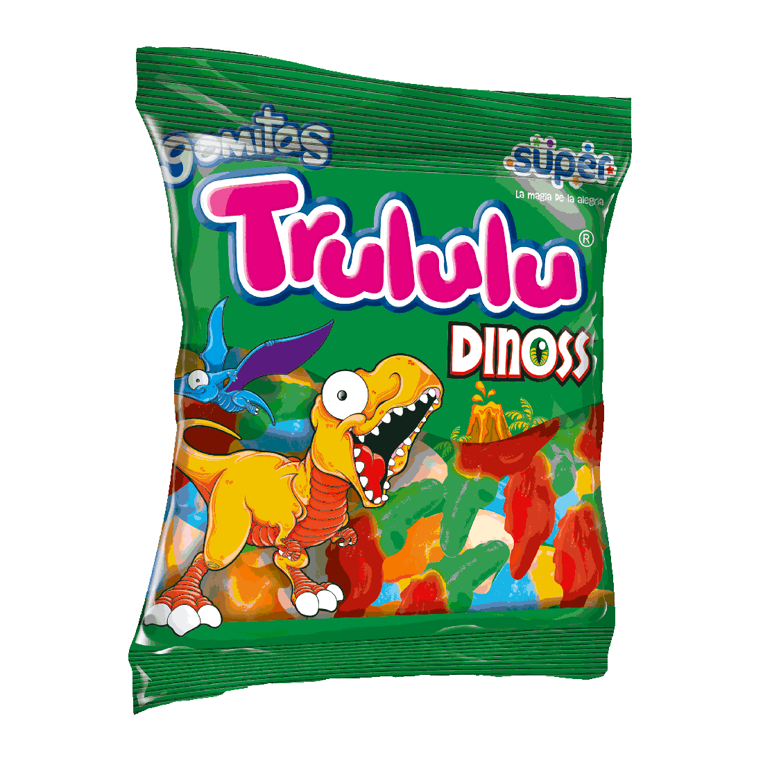 Gomita Trululú dinos 90g