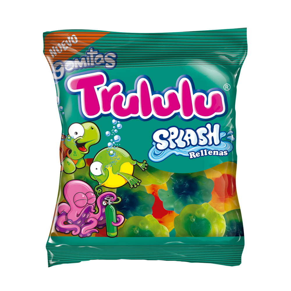 Gomita Trululú splash rellenas 90g