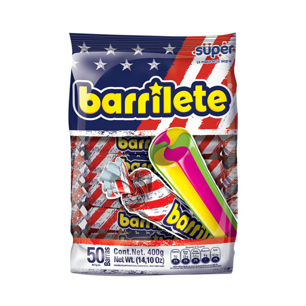 Caramelo Barrilete barril 