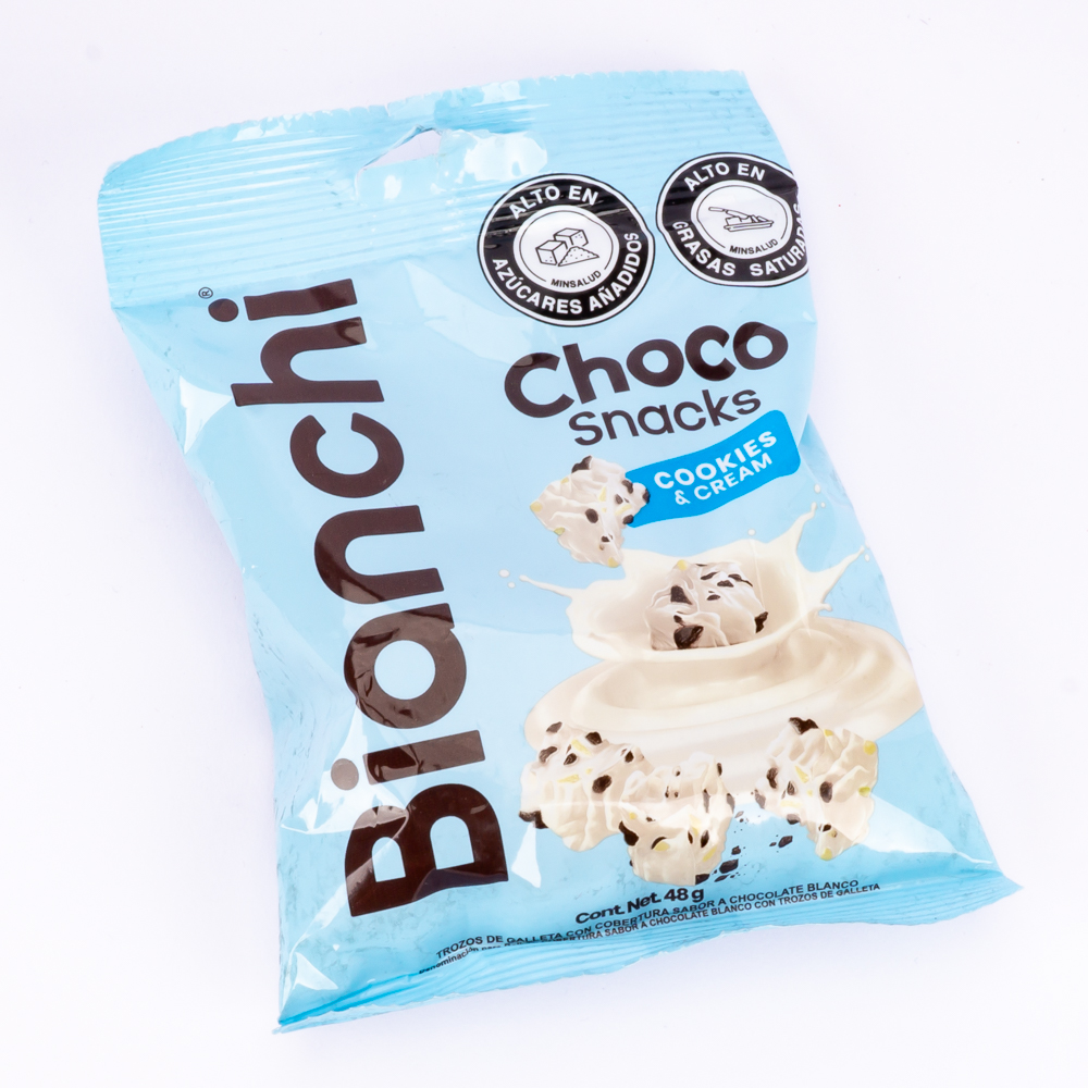 Nuggets Bianchi chocolate cookies & cream paquete 