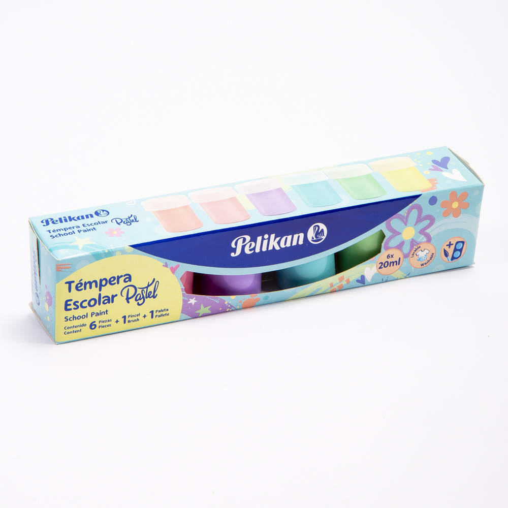 Témpera Pelikan pastel 6und