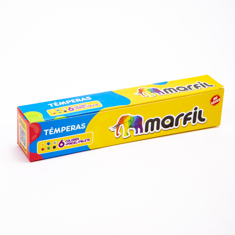 Témpera marfil colores básicos