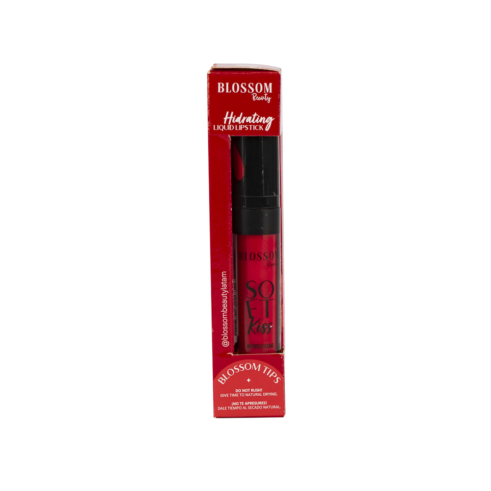 Labial líquido matte soft Kiss red velvet cake hydrating 3.5g