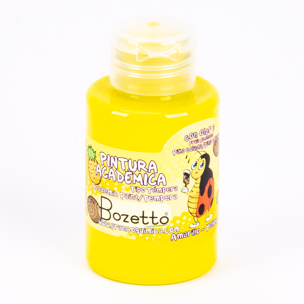 Pintura Bozetto amarillo 120ml