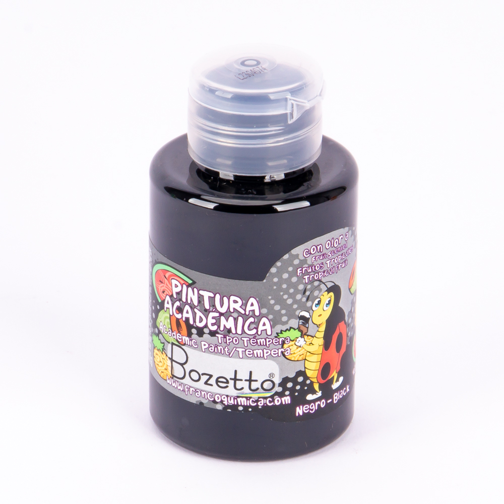Pintura Bozetto negro 120ml
