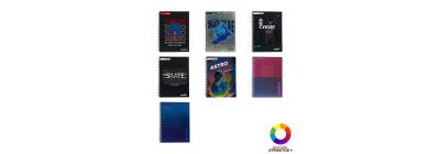 Cuaderno espiral mediano-grande