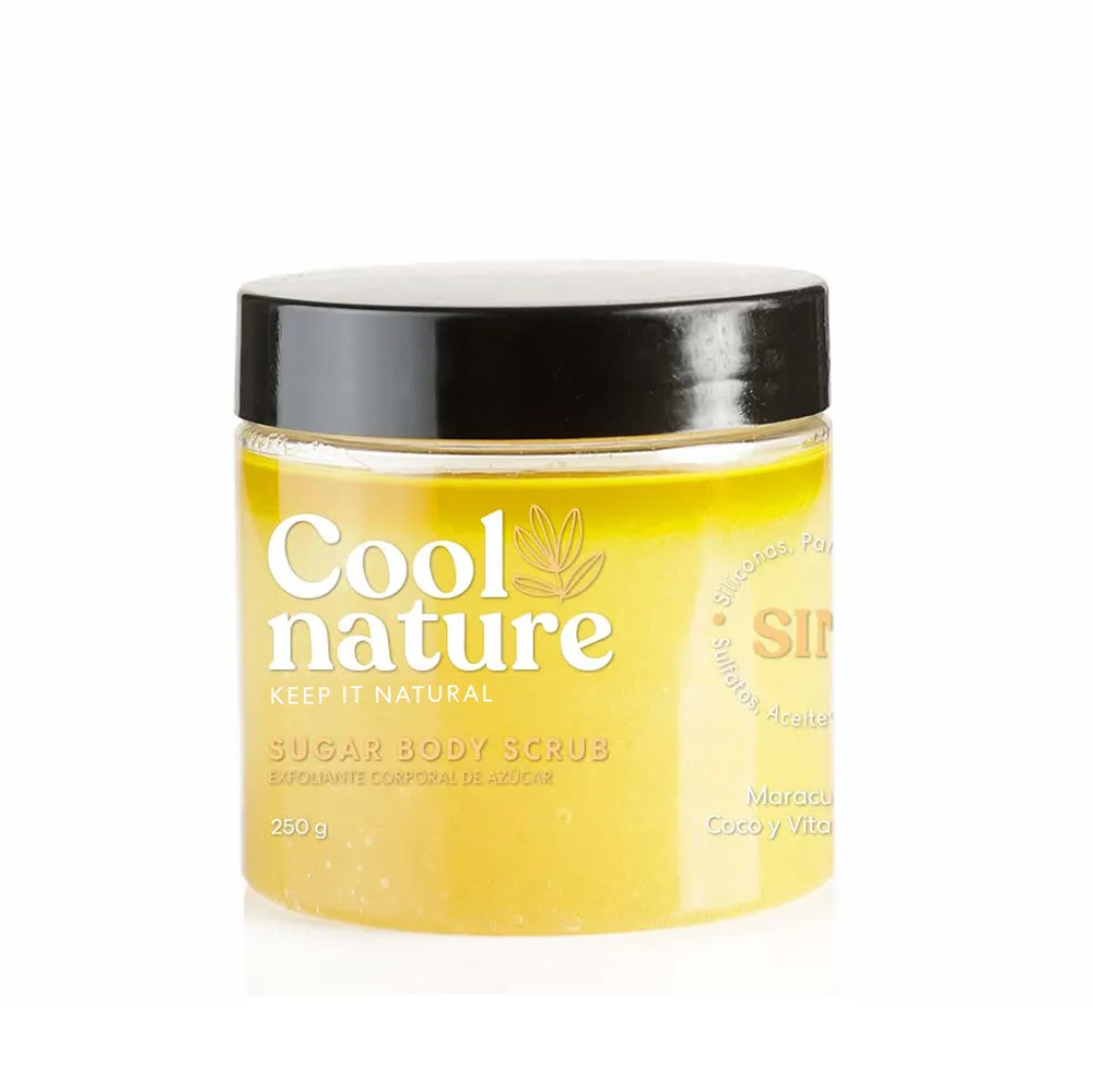 Exfoliante corporal azúcar tropical 250g amarillo