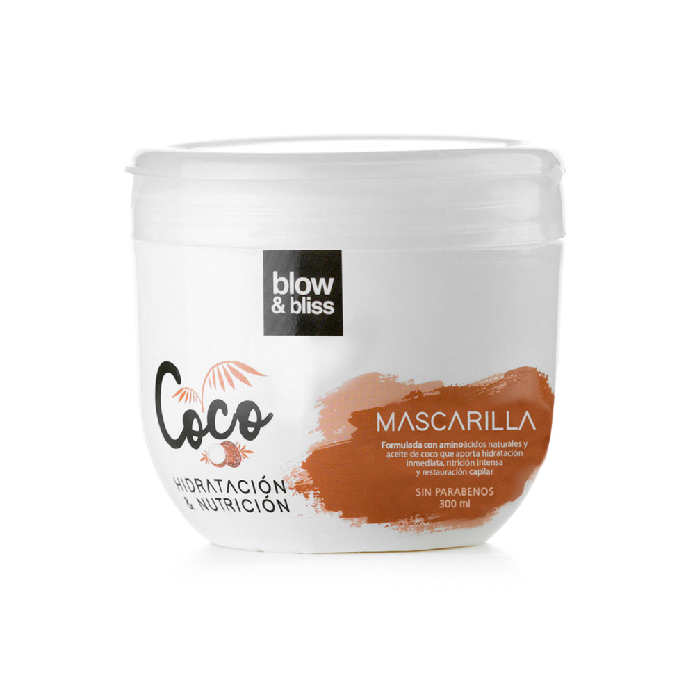 Mascarilla capilar aceite coco hidratación nutrición 300ml