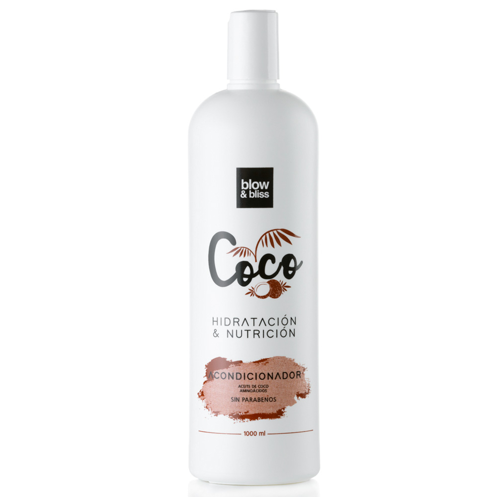Acondicionador coco hidratación y nutrición sin sal 1000ml blanco