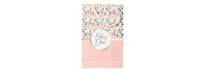 Bolsa mediana feliz día mujer