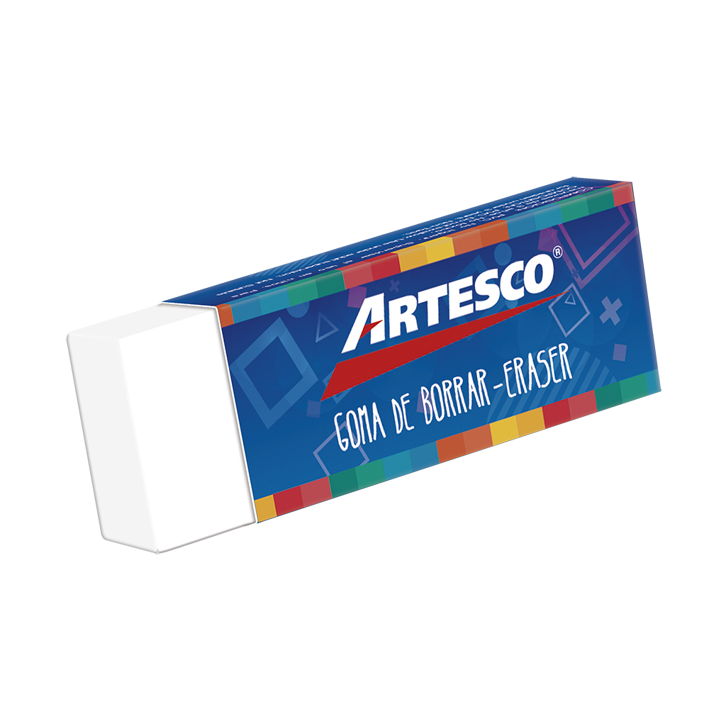 Borrador Artesco blanco grande