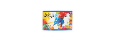 Cuaderno dibujo estampado