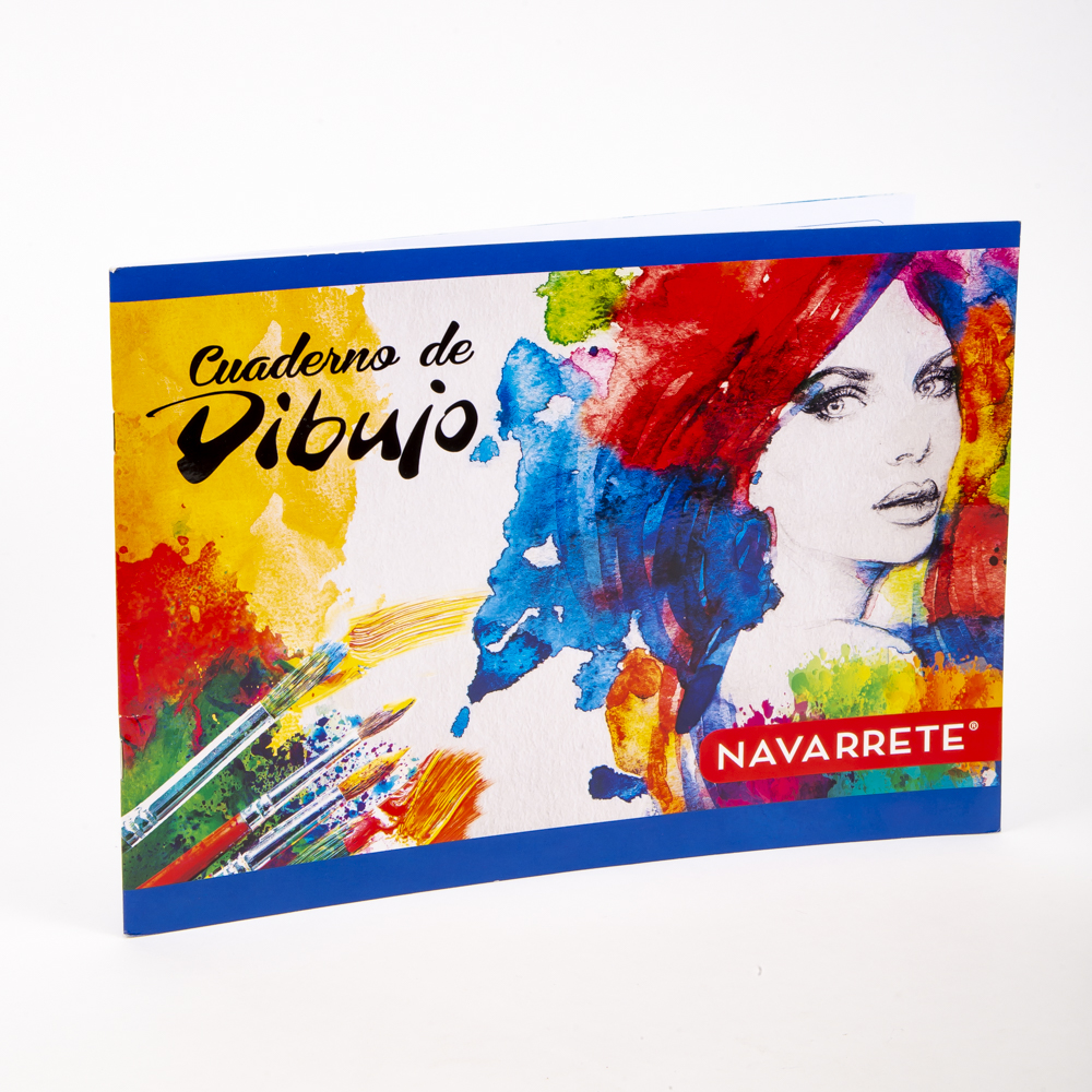 Cuaderno dibujo estampado
