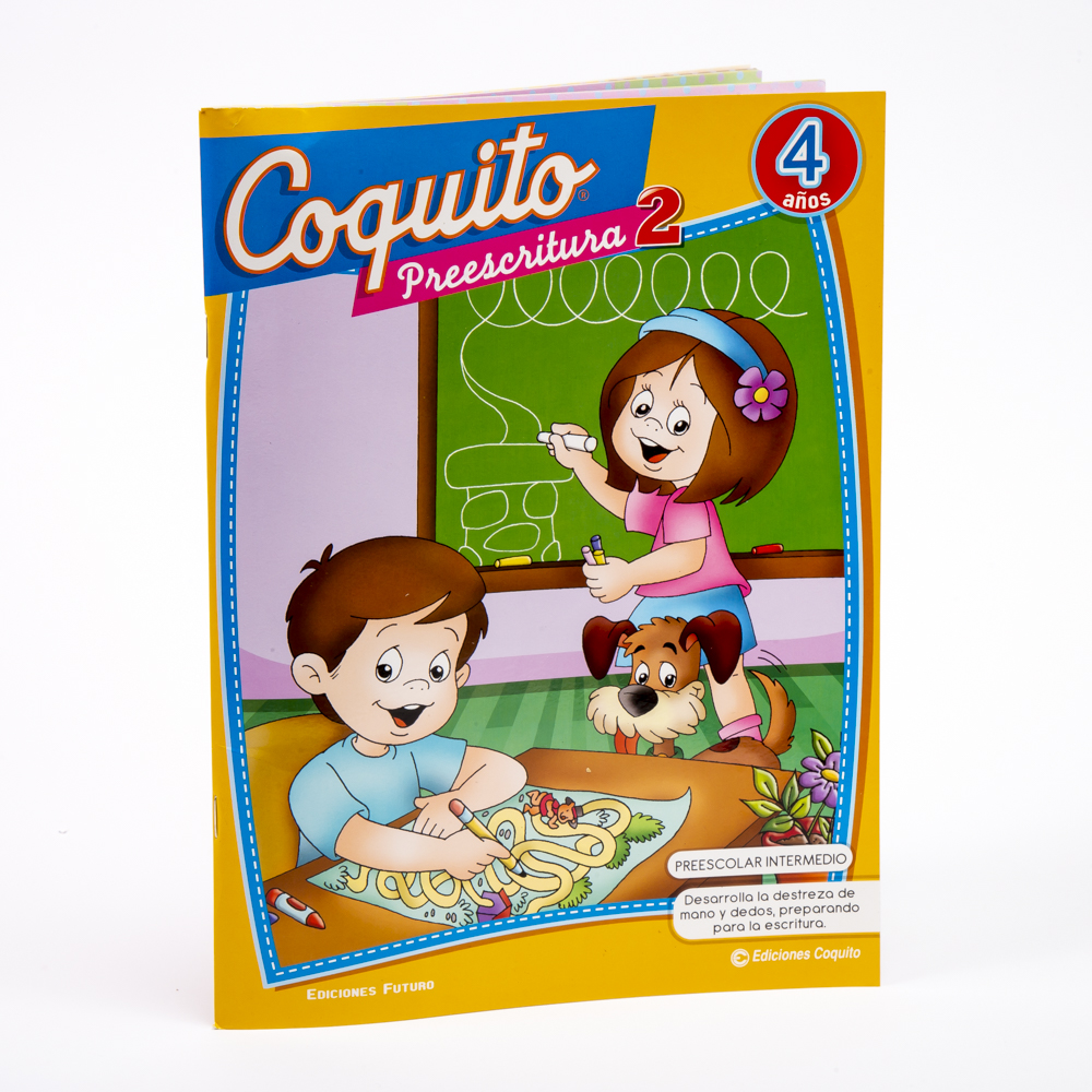 Coquito pre escritura 1 nivel básico 2 y 3