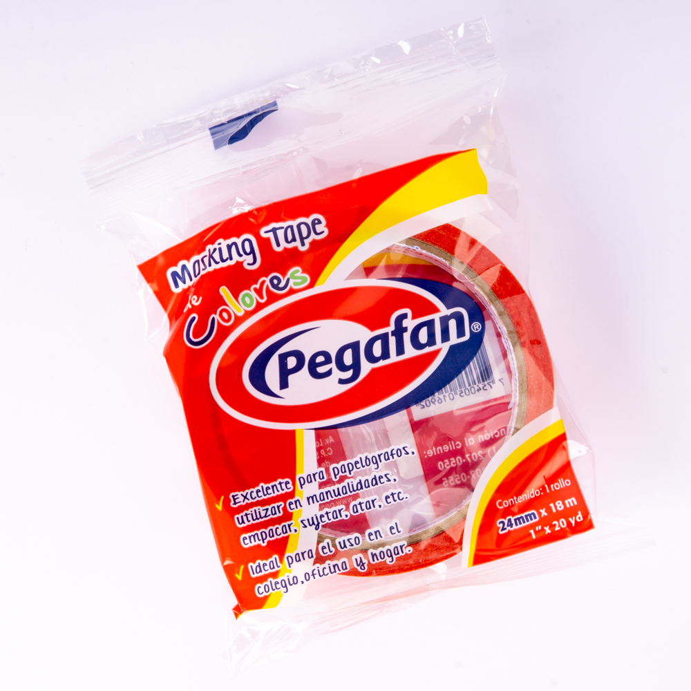 Masking Pegafan rojo 1