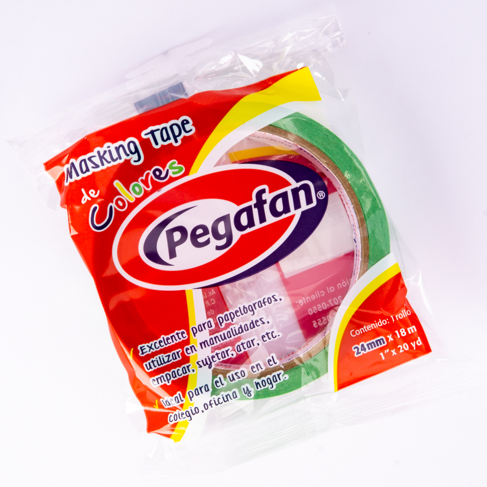 Masking Pegafan verde 1